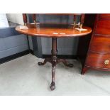 Victorian tilting tripod table