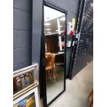 +VAT (11) rectangular bevelled mirror in painted frame