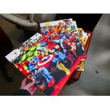 Quantity of modern superhero prints