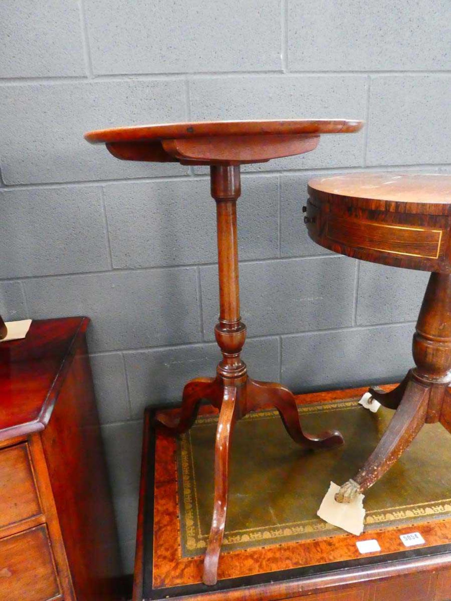 Victorian tripod tilting table