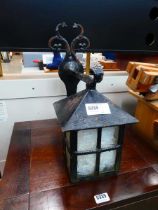 +VAT Cast iron wall mounted lantern