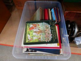 Box containing a quantity of children's books