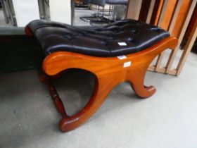 X-shaped footstool