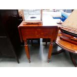 Victorian drop side work table