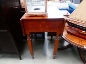 Victorian drop side work table