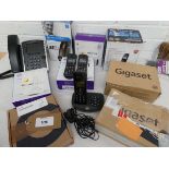 +VAT Polycom HD voice telephone and various other wireless handsets incl. Gigaset, BT, Panasonic,