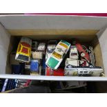 Collection of various collectibles including farmyard toys, pre loved cars to include Dinky,