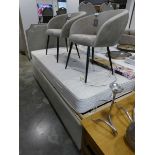 Single electric height adjustable bed with Dreamworld mattress