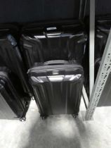 +VAT 2 piece Samsonite suitcase set in black