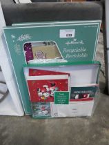 +VAT Hallmark recyclable gift bag packs x 2, together with a collection of hallmark holiday cards