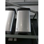 +VAT Stainless steel pedal bin