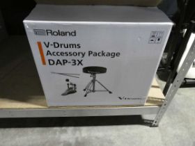 +VAT Roland V Drums accessory package, boxed