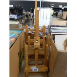 3 small artists easels