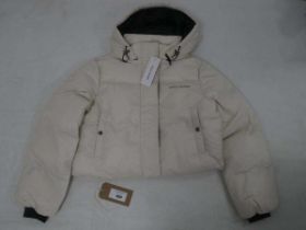 +VAT Daily Paper epuffa cropped jacket in birch white size medium