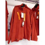 +VAT 2 Berghaus 1/2 zip fleeces in red (both size XXL)