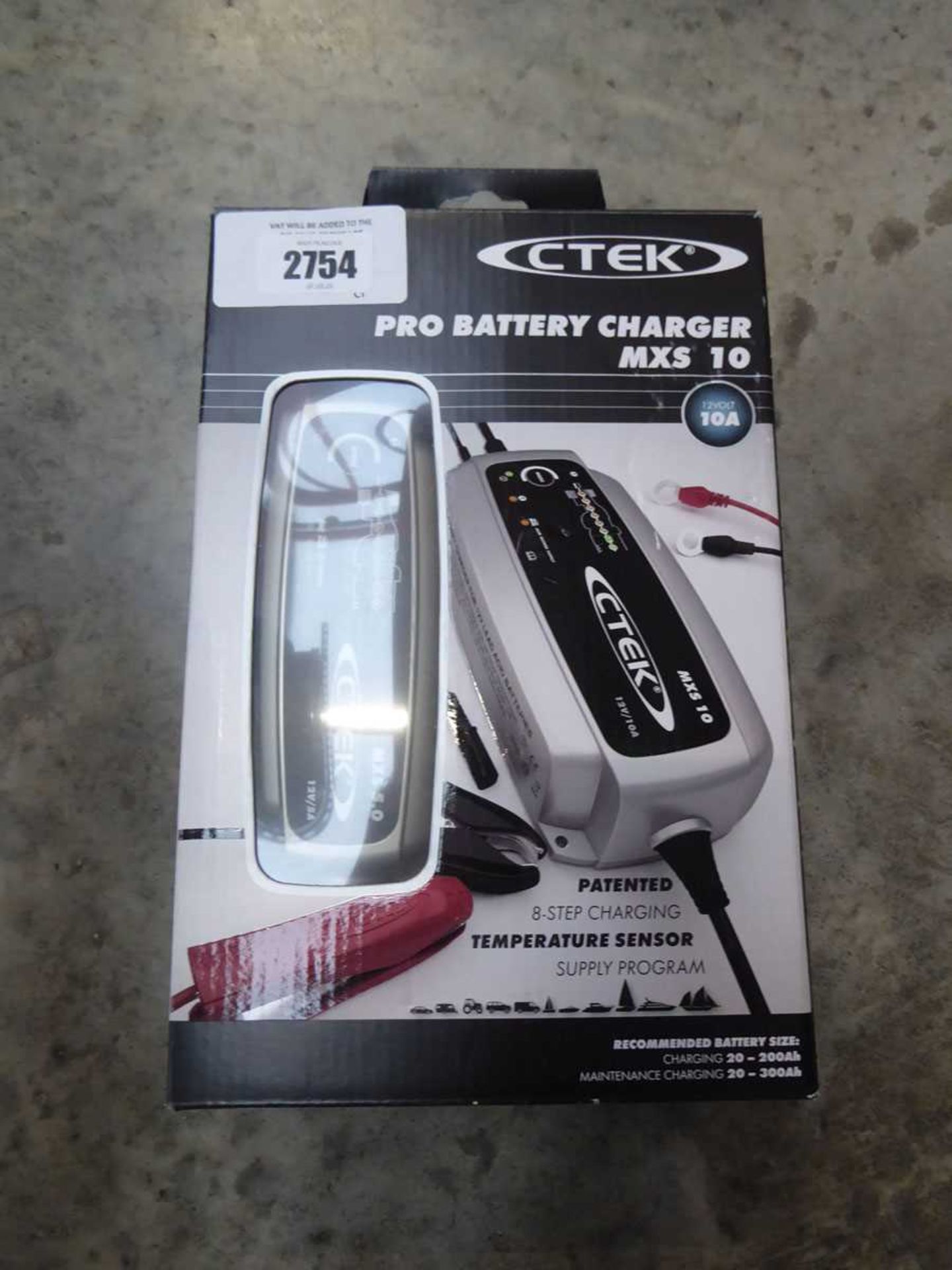 +VAT CTEK MXS10 Pro battery charger