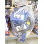 +VAT Bag containing a large qty of mixed car related items to include wash brush heads, tyre gauges,