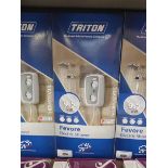 +VAT Boxed Triton Fevore thermostatic electric shower (Grade A stock)