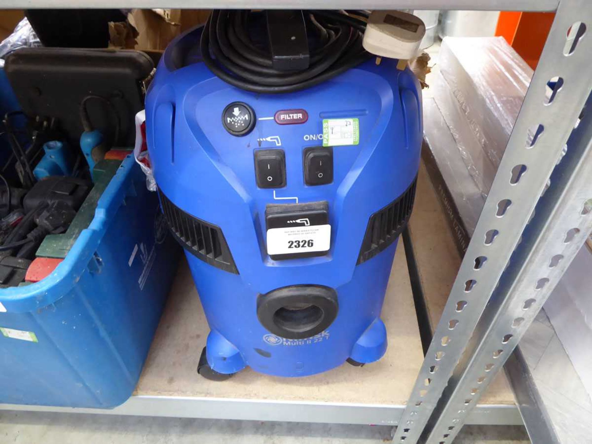 +VAT Nilfisk Multi II 22T wet and dry vacuum cleaner (no hose or pole)