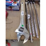 +VAT Clarke 24" drop forced adjustable wrench