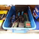 Crate of mixed electric power tools incl. Draper jig saw, Bosch drills, sander, etc.