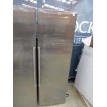 Siemens upright stainless steel larder fridge