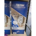 +VAT Boxed Triton Fevore thermostatic electric shower (Grade A stock)