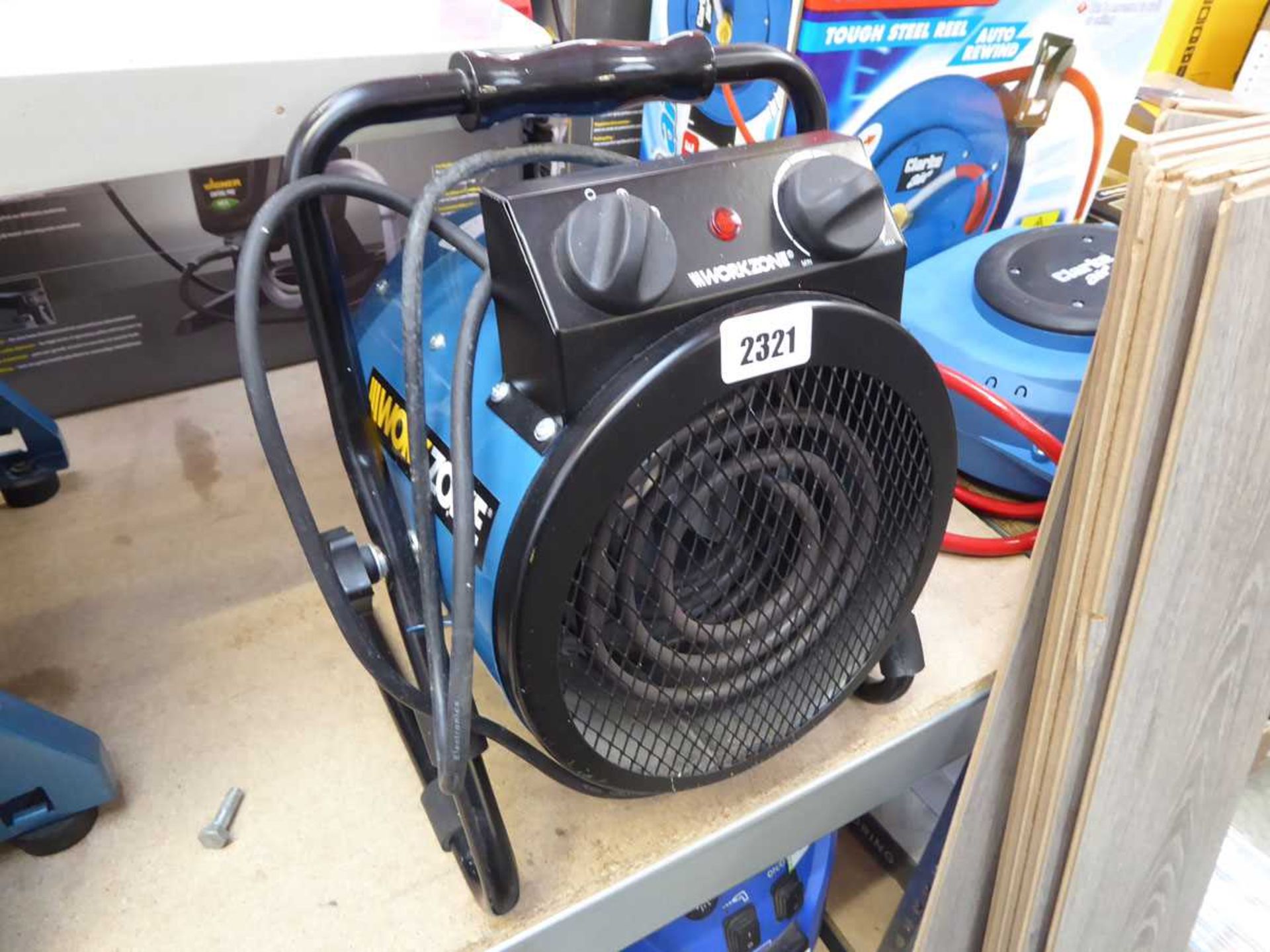 Work Zone 240v workshop heater