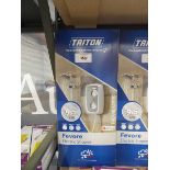 +VAT Boxed Triton Fevore thermostatic electric shower (Grade A stock)