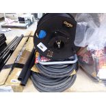 +VAT 2 reels of Clarke 8mm air hose with Clarke Air air hose on reel