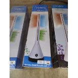 +VAT Boxed Vybra multi 3 in 1 heater, fan and air steriliser in white (with remote)