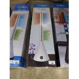 +VAT Boxed Vybra multi 3 in 1 heater, fan and air steriliser in white (no remote)