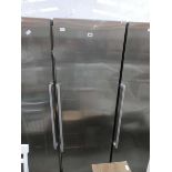 Siemens upright stainless steel larder fridge