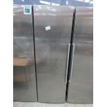 Siemens upright stainless steel larder fridge