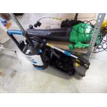 Mac Allister pressure washer with Bosch grass box, 2 wheels and cordless grass strimmer (no