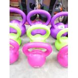 +VAT Everlast 3 piece kettle bell set (8kg, 5kg and 3kg)