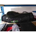 Hill Billy black and green golf bag
