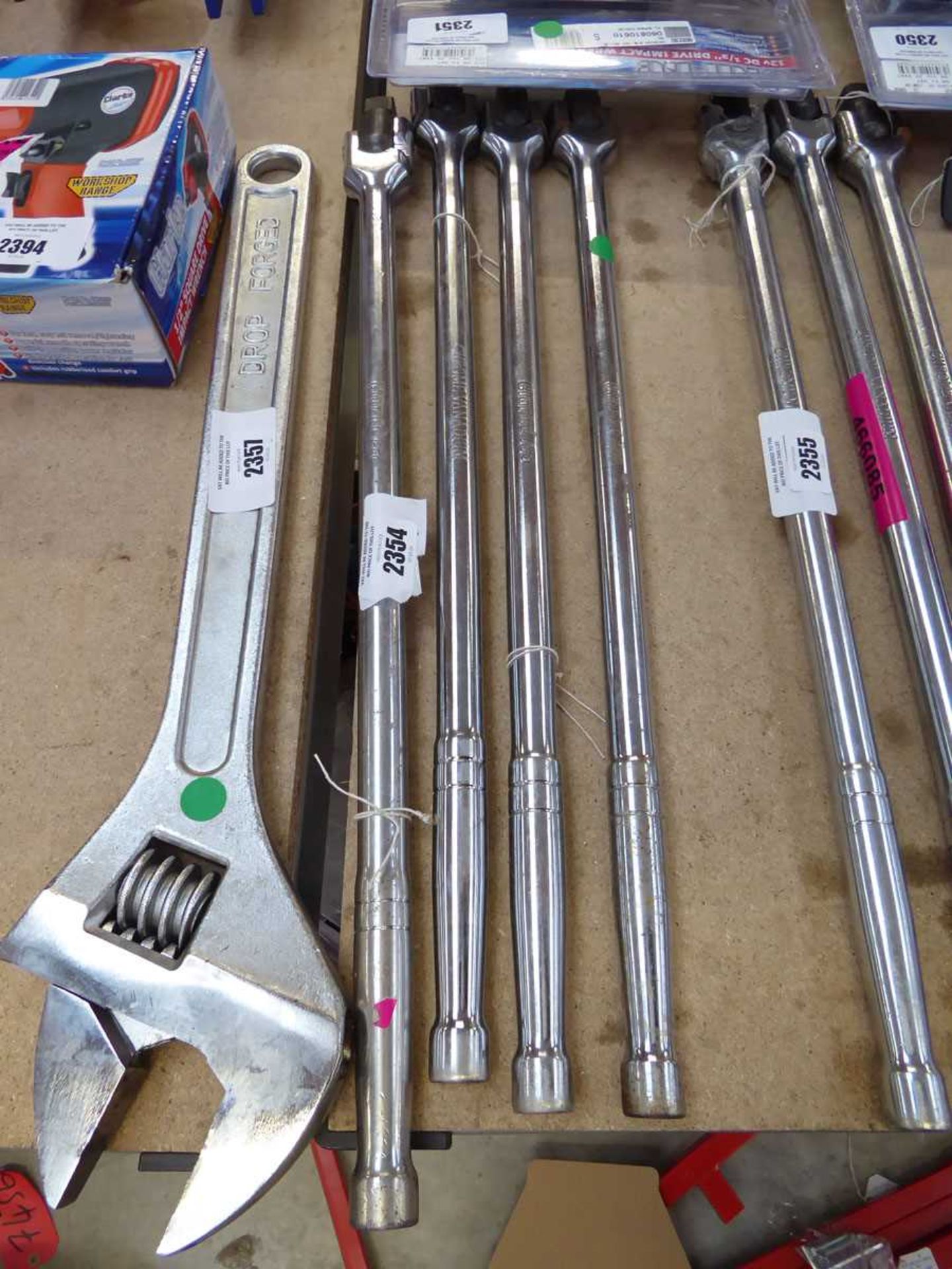 +VAT 4 chrome Clarke Pro Vanadium torque wrenches