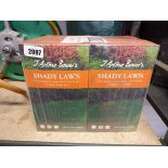 6 x 500gr. boxes of J. Arthur Bower Shady lawn seed