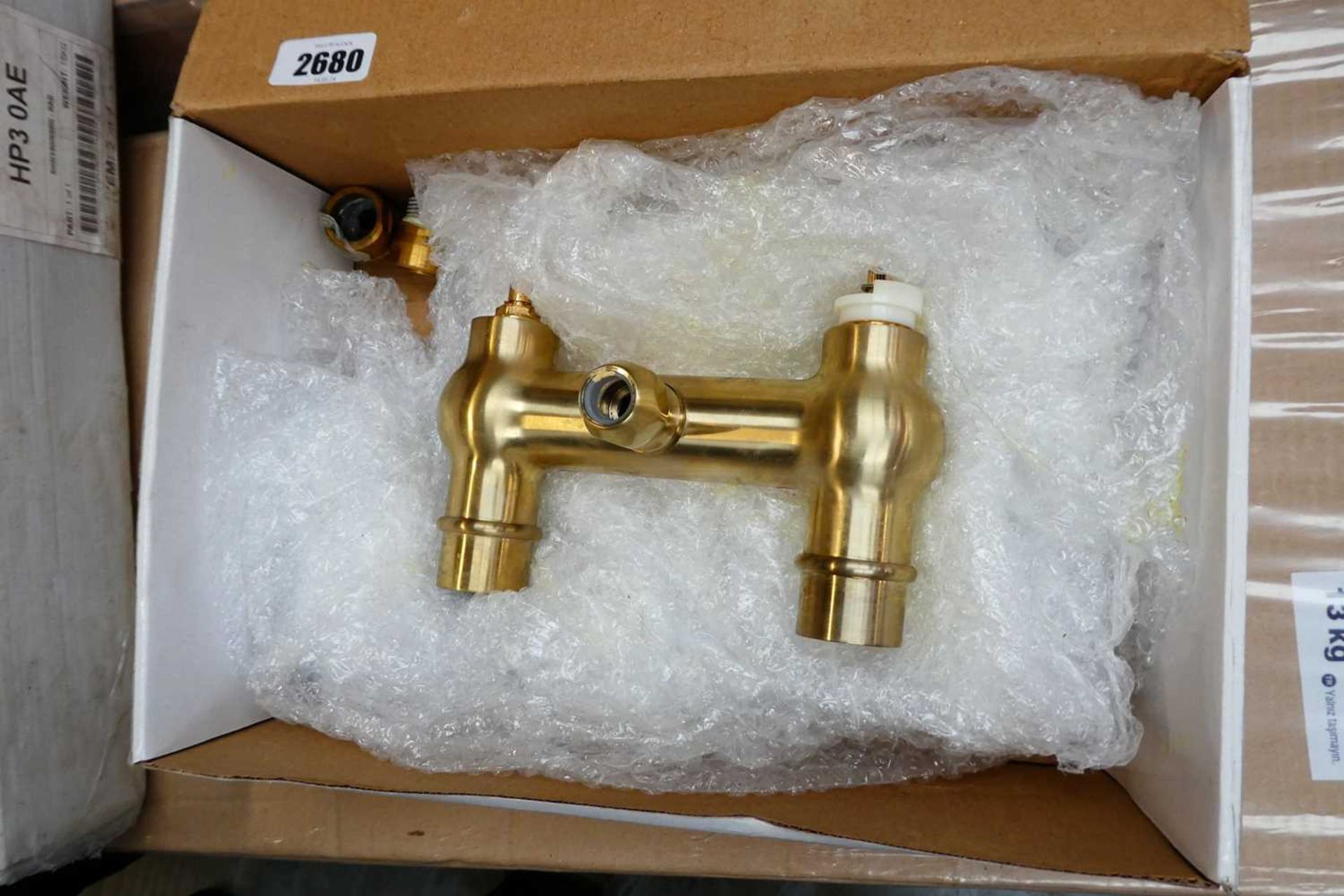 Brass shower mixer