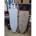 Brabantia collapsible ironing board with 1 other ironing board