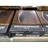 +VAT Boxed pair of men's weatherproof boots in black and grey (size 9)