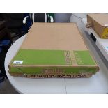 +VAT 2 boxes of Acorn branded flat pack cardboard boxes (2 packs of 5)