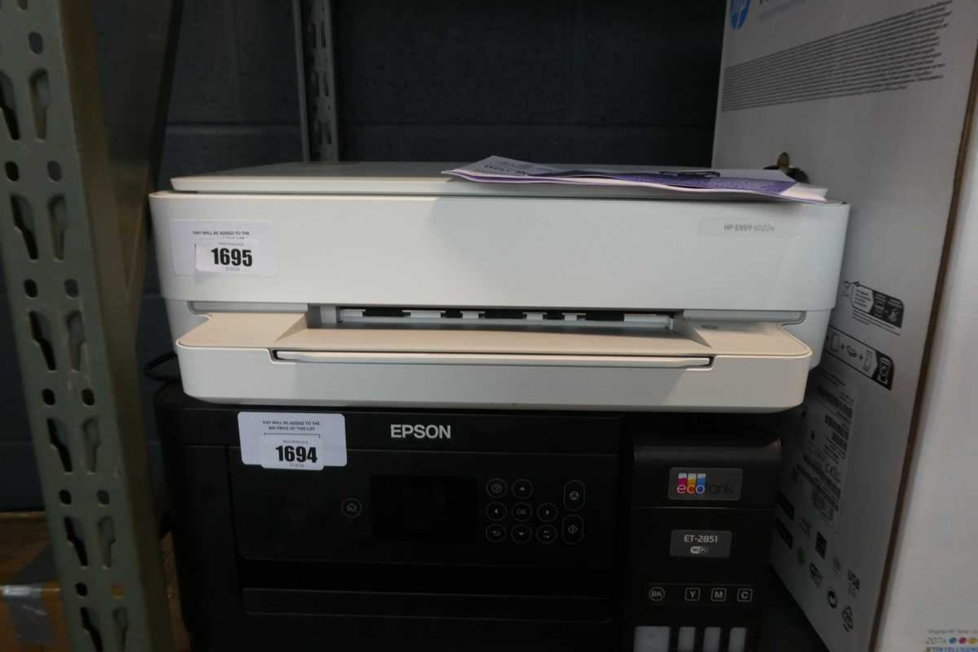 +VAT HP Envy printer (6022e) unboxed