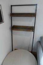 2 tier leaning shelf