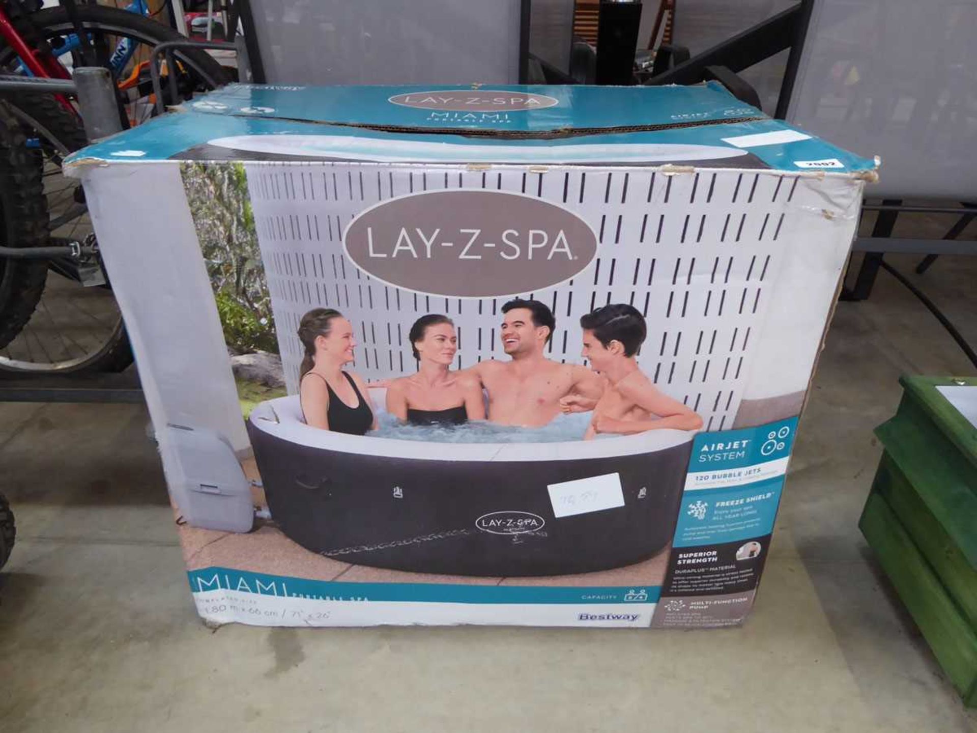 Boxed Miami Lay-Z-Spa