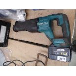 Makita grip saw with battery