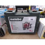 +VAT Cased Metabo 18V cordless drill and drill bit set