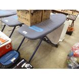 +VAT Addis blue covered collapsible ironing board