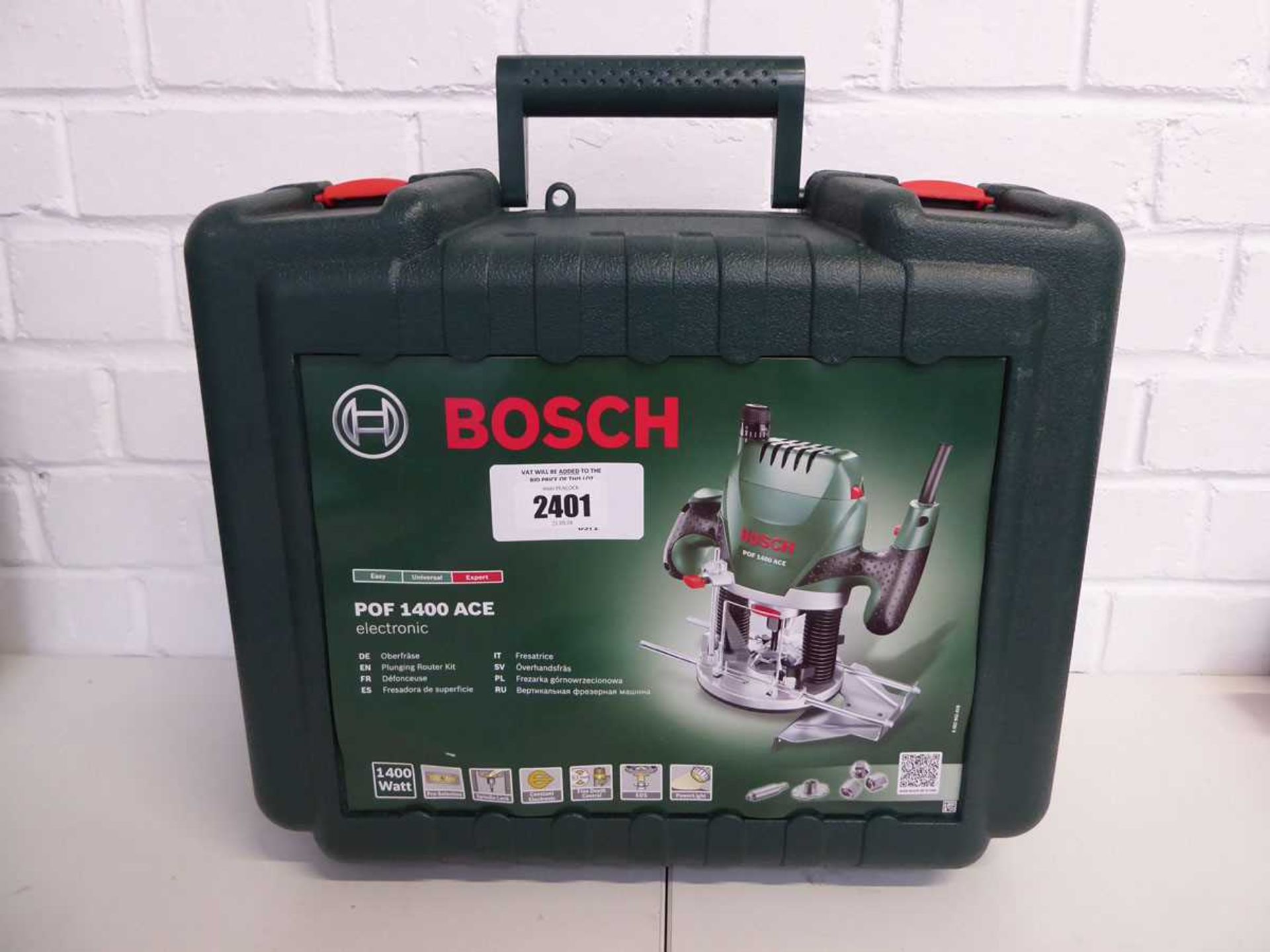 +VAT Bosch POF1400ACE electronic router tool